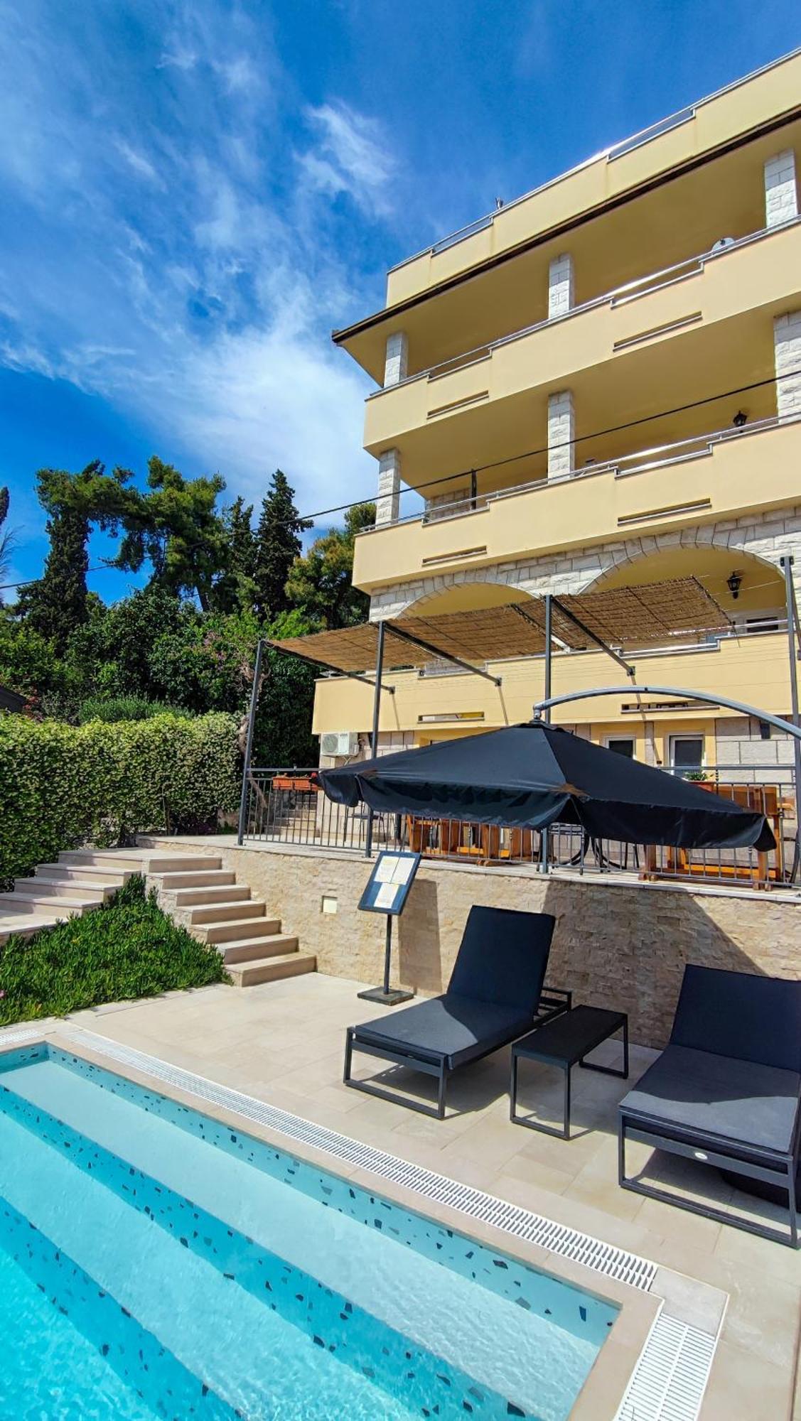 Villa Penava, Private Beach, Pool And 7Min To Trogir Exteriör bild