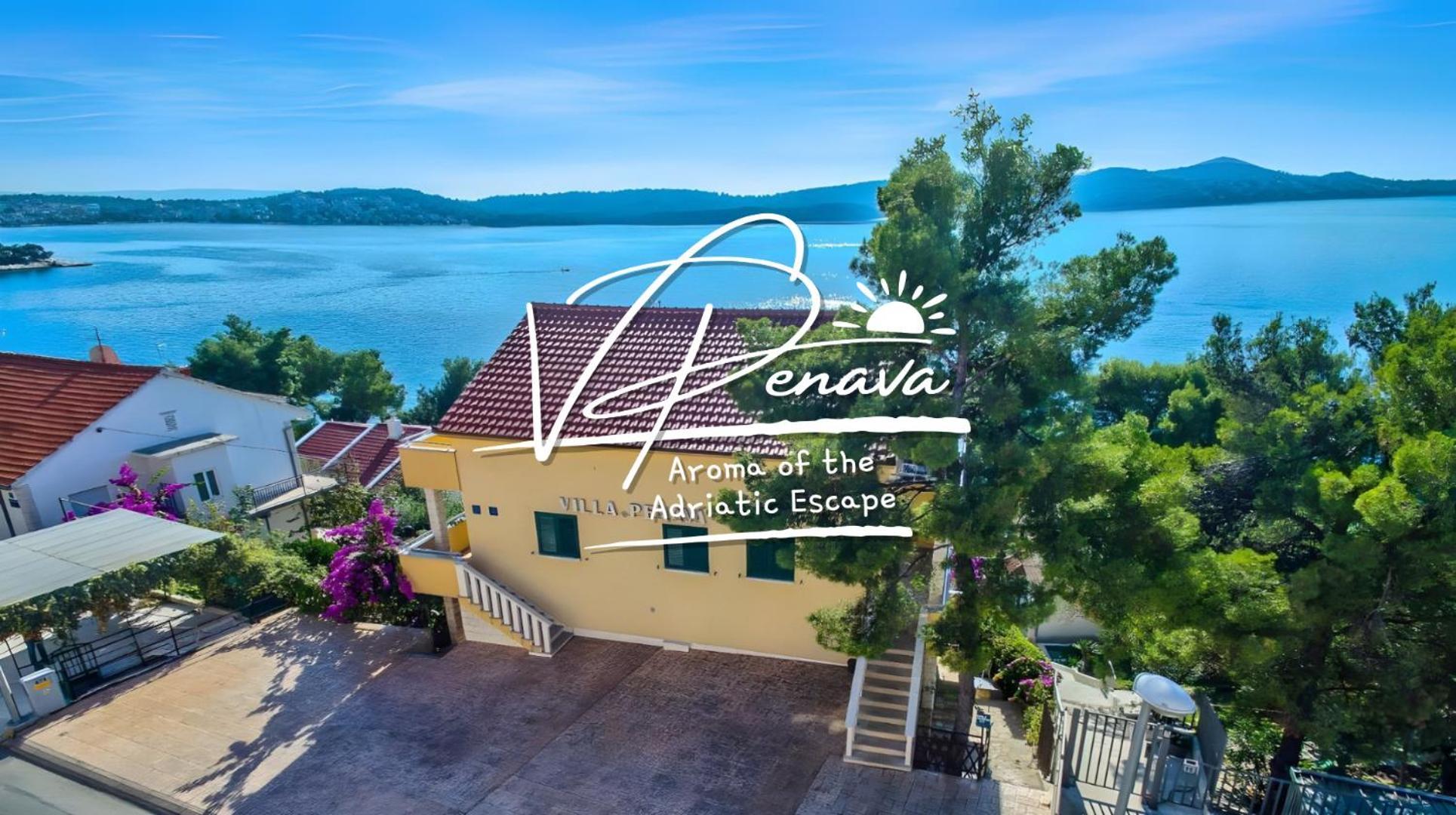 Villa Penava, Private Beach, Pool And 7Min To Trogir Exteriör bild